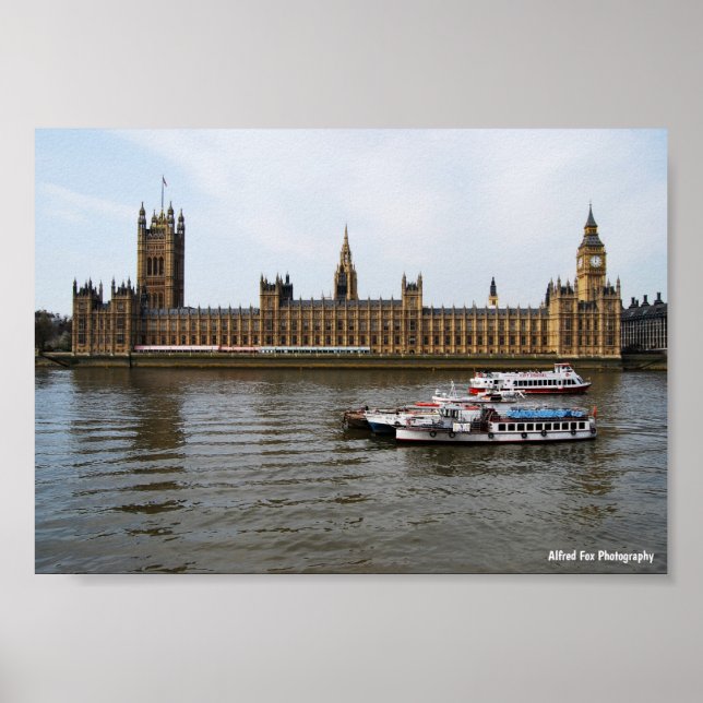 Affiche Après-midi à Westminster (Devant)