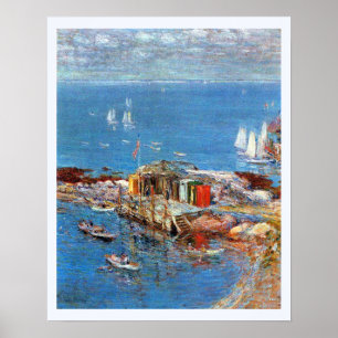 Affiche Après-midi d'août, Appledore par Childe Hassam