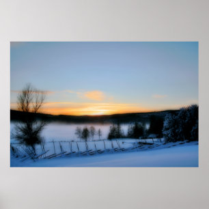 Affiche Après-midi d'hiver