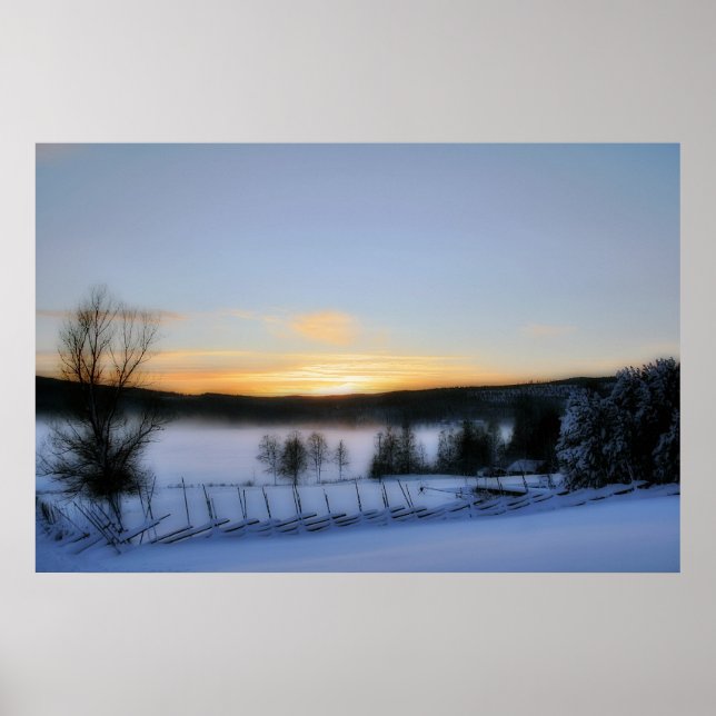 Affiche Après-midi d'hiver (Devant)