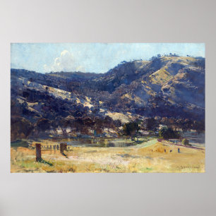 Affiche Après-midi Lumière Goulburn Valley Arthur Streeton