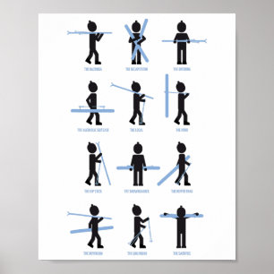 Affiche Apres Options de transport de ski Variantes Ski We