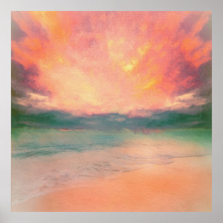 Affiche Apricot Daydream, par Don DePaola