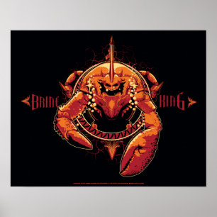 Affiche Aquaman   Brine King Graphic