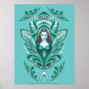 Affiche Aquaman   Ornate Mera Graphic