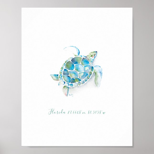 Affiche Aquarelle (Devant)