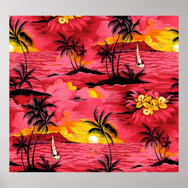 Affiche Aquarelle Abstraite : Design d'impression créative (Devant)