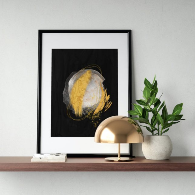 Affiche Aquarelle Abstraite géométrique, Abstraite, minima (Créateur téléchargé)
