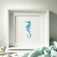 Aquarelle bleue