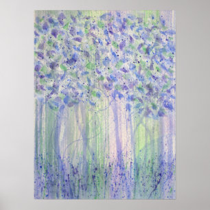 Affiche Aquarelle Chartreuse Figs