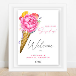 Affiche Aquarelle Elle a été récupérée Fête des mariées