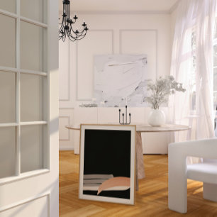 Affiche Aquarelle japonaise imprimé abstrait