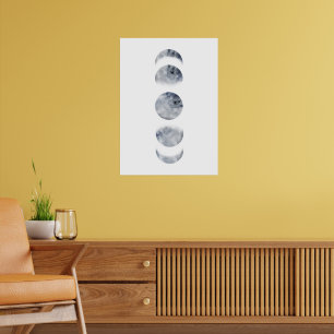 Affiche Aquarelle Moon Imprimer l'affiche