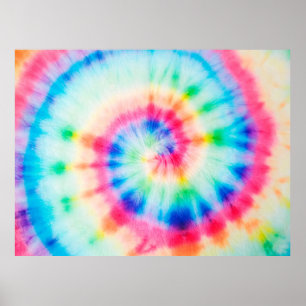 Affiche Aquarelle Spirale. Art Artistique Bio Dirty Art. S