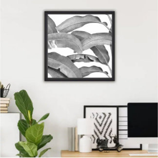 Affiche Aquarelle Tropical Summer