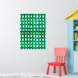 Affiche Aquarelle - vert