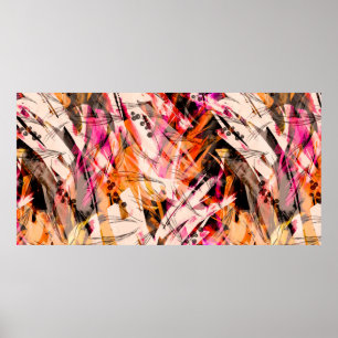 Affiche Aquarelle vintage arrière - plan transparent, spla