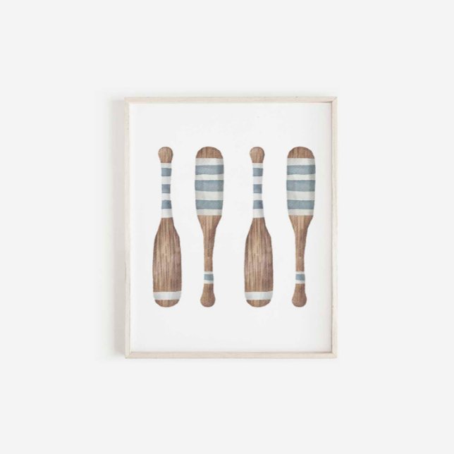 Affiche aquarelle vintage empreinte (Créateur téléchargé)