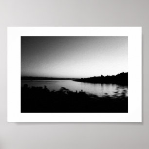 Affiche Aquarelles Canada Photographie noir et blanc
