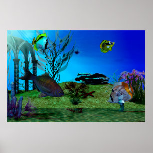 Affiche Aquarium3D