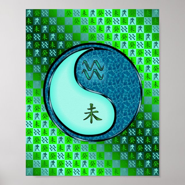 Affiche Aquarius et Chèvre d'eau (Devant)