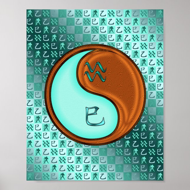 Affiche Aquarius et Serpent à bois (Devant)