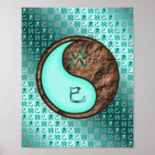 Affiche Aquarius et Serpent de Terre