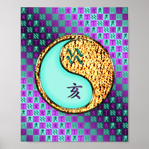 Affiche Aquarius & Fire Boar