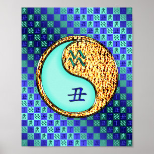 Affiche Aquarius & Fire Ox