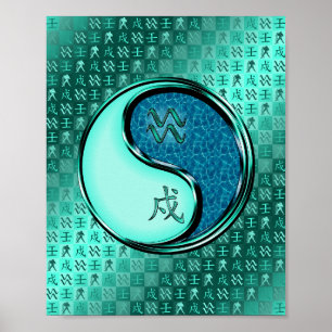 Affiche Aquarius & Water Dog