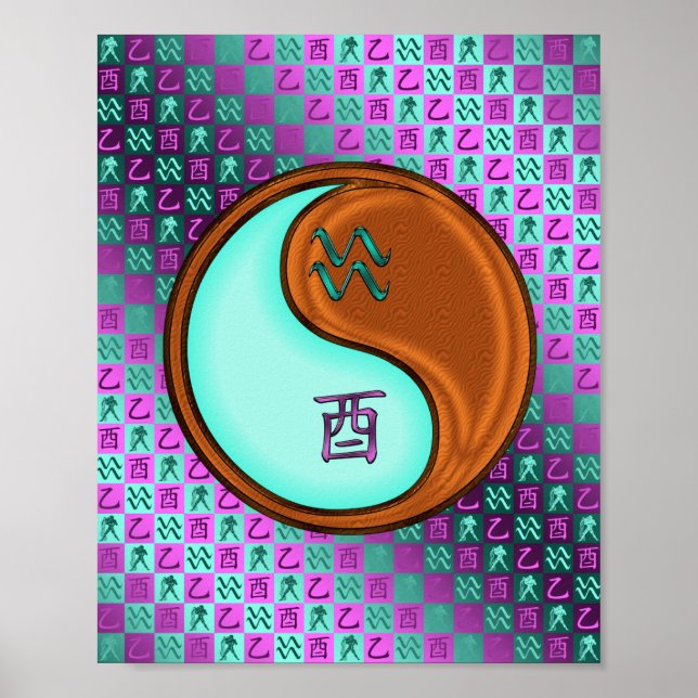 Affiche Aquarius & Wood Roster (Devant)