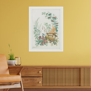 Affiche "Arabesques chinois" de Jean-Baptiste Pillement