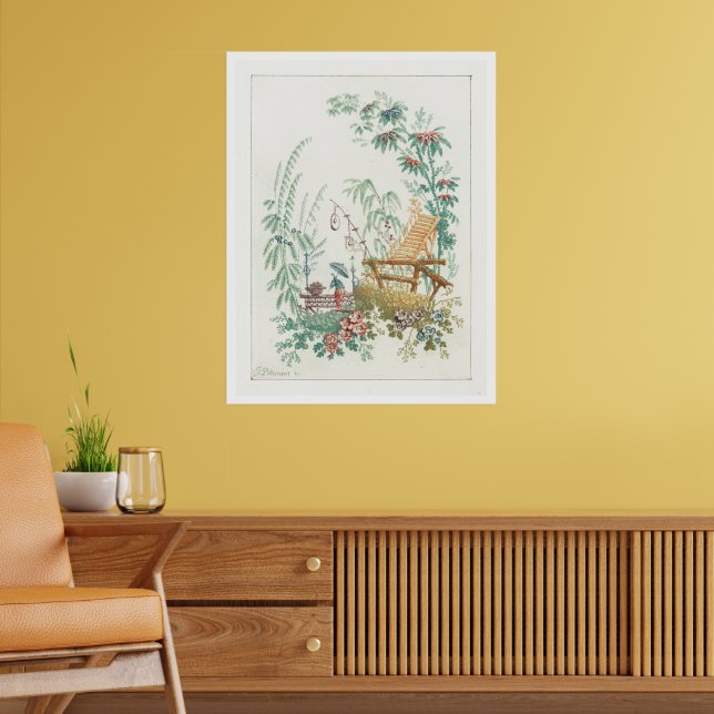 Affiche "Arabesques chinois" de Jean-Baptiste Pillement (Salon 2)
