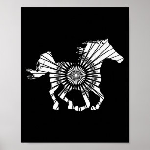Affiche Arabian Horse Horseback équitation Endurance Pony
