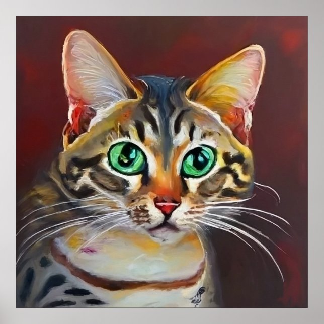 Affiche Arabian Mau Cat (Devant)