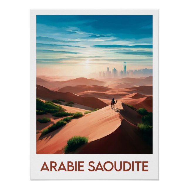 Affiche Arabie Saoudite (Devant)