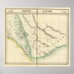 Affiche Arabie saoudite, Asie 100