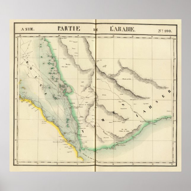 Affiche Arabie saoudite, Asie 100 (Devant)