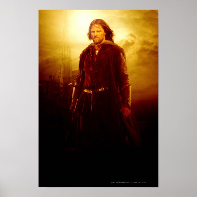 Affiche Aragorn Glowing (Devant)