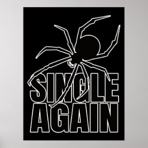 Affiche Araignée de veuve araignées venimeuses - Geek d'ar