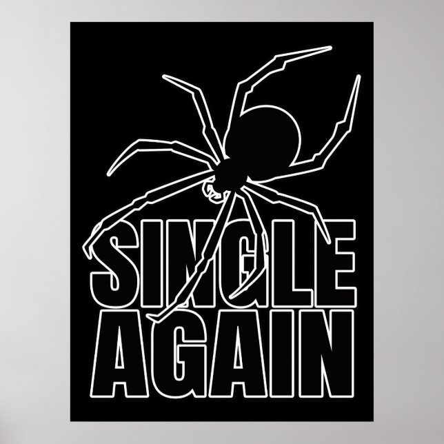 Affiche Araignée de veuve araignées venimeuses - Geek d'ar (Devant)