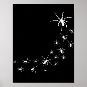 Affiche Araignée d'Halloween Idée cadeau de Spider Lover