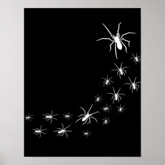 Affiche Araignée d'Halloween | Idée cadeau de Spider Lover