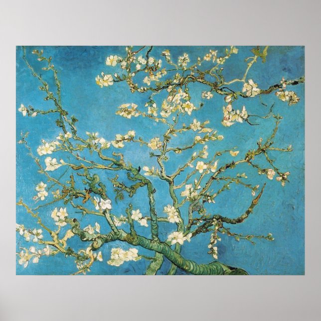 Affiche Aramande en fleurs Vincent van Gogh (Devant)