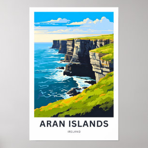 Affiche Aran Islands Irlande Imprimer Voyage