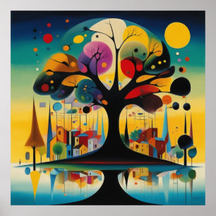 Affiche Arboretum Ethereal - Design d'art mural imprimable