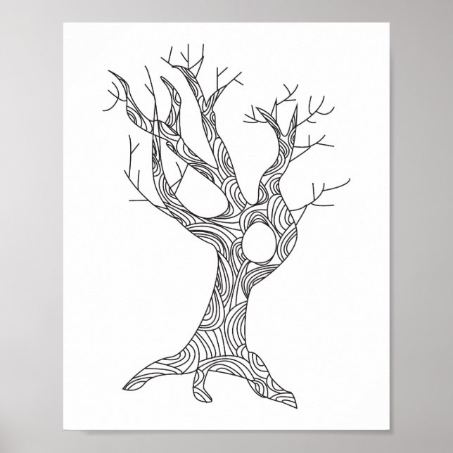 Affiche Arbre (Devant)