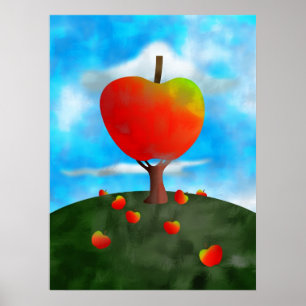 Affiche Arbre Apple