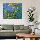 Affiche Arbre aux amandes en fleurs par Vincent van Gogh<br><div class="desc">Floraison d'amandiers par Vincent van Gogh est un post impressionnisme d'art vintage à fleurs mortes représentant des fleurs fleuries sur les branches d'un amandier dans un jardin. Le ciel bleu est dans l'arrière - plan. À propos de l'artiste : Vincent Willem van Gogh (1853-1890) fut l'un des peintres Post impressionnistes...</div>
