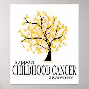 Affiche Arbre de cancer de l'enfance